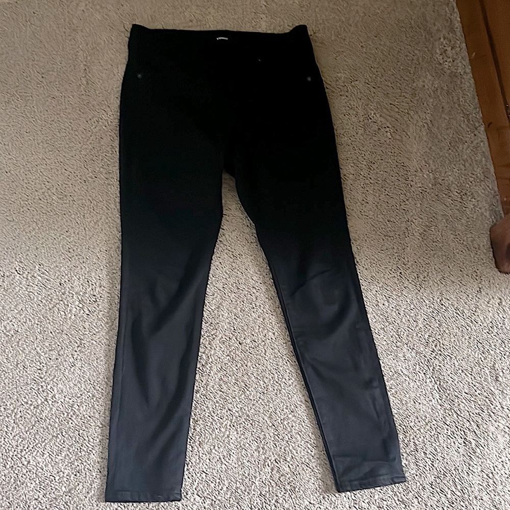 Express mid-rise petite jeans